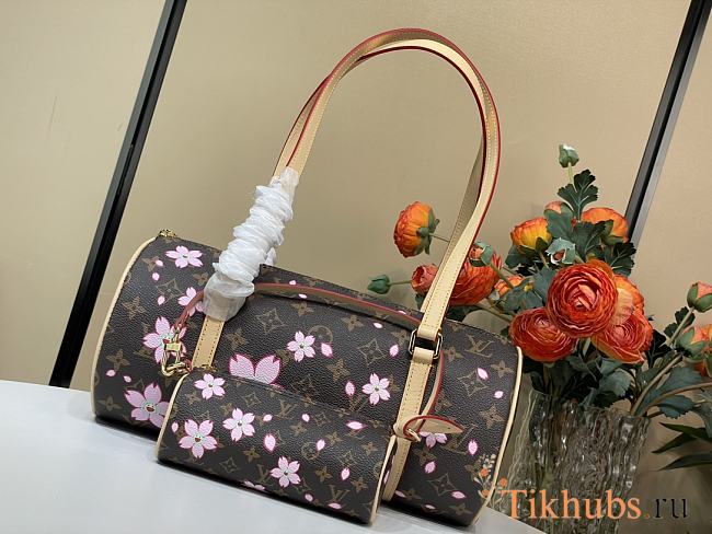 Louis Vuitton LV x TM Papillon Sakura Brown 27x11x13cm - 1