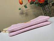 Louis Vuitton LV Liv Pochette Bag Pink 24.5×13.5x6.5cm - 6