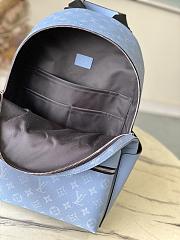 Louis Vuitton LV Discovery PM Backpack Blue 38x29x20cm - 5