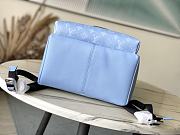 Louis Vuitton LV Discovery PM Backpack Blue 38x29x20cm - 4