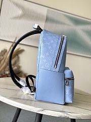Louis Vuitton LV Discovery PM Backpack Blue 38x29x20cm - 2