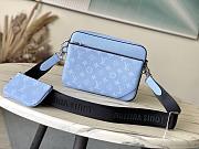 Louis Vuitton LV Trio Messenger Blue Bag 25x18.5x7cm - 1