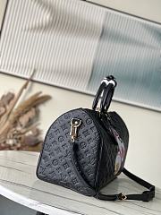 Louis Vuitton LV x TM Keepall Bandoulière 45 Black 45x27x20cm - 3