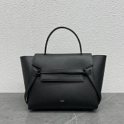 Celine Belt Bag Grained Calfskin Black 28x23x16cm - 1