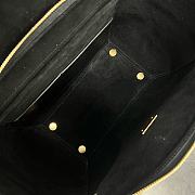 Celine Belt Bag Grained Calfskin Black 28x23x16cm - 6