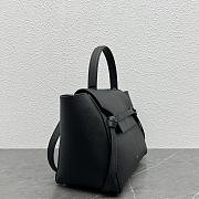 Celine Belt Bag Grained Calfskin Black 28x23x16cm - 3