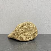Celine Besace Triomphe Paille Beige 23x22x23cm - 2