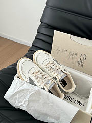 Golden Goose White Forty2 Leather Trainers Sneaker - 3