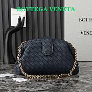 Bottega Veneta Lauren 1980 Clutch Navy Blue 31x16x11cm - 1