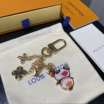 Louis Vuitton LV x TM Superflat Panda Key Holder