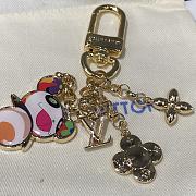 Louis Vuitton LV x TM Superflat Panda Key Holder - 2