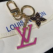 Louis Vuitton LV Rose Keychain - 4