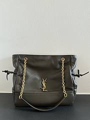 YSL Jamie 4.3 Pochon Bag Green 35x35x10cm - 6