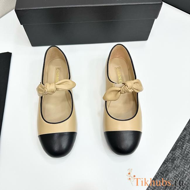 Chanel Ballerina Beige Flat 03 - 1