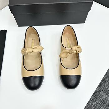 Chanel Ballerina Beige Flat 03