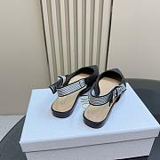 Dior Slingback Black Flat - 3
