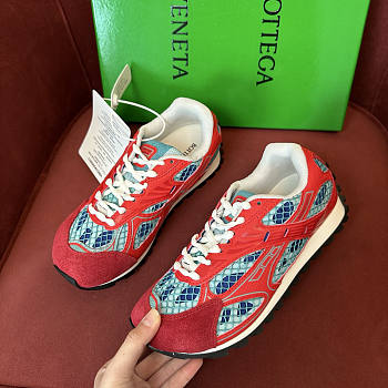 Bottega Veneta Orbit Sneaker Red