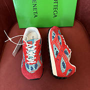 Bottega Veneta Orbit Sneaker Red - 5