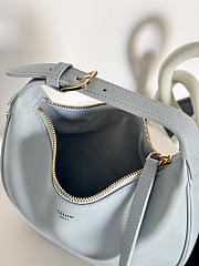 Celine Teen Lulu Bag Calfskin Blue 21x24x5cm - 4