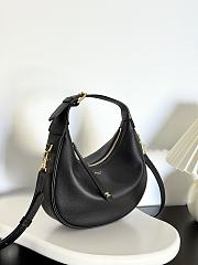 Celine Teen Lulu Bag Calfskin Black 21x24x5cm - 4