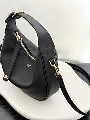 Celine Teen Lulu Bag Calfskin Black 21x24x5cm - 3
