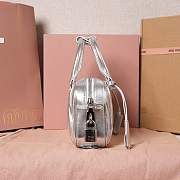 Miu Miu Arcadie Bag Silver 19x13x6cm - 6