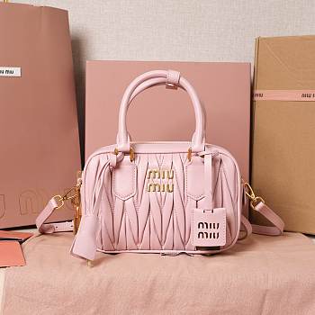 Miu Miu Arcadie Bag Pink 19x13x6cm