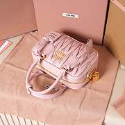 Miu Miu Arcadie Bag Pink 19x13x6cm - 3