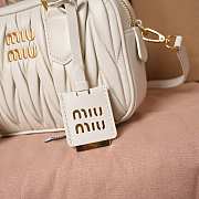 Miu Miu Arcadie Bag White 19x13x6cm - 6