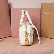 Miu Miu Arcadie Bag White 19x13x6cm - 5