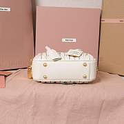 Miu Miu Arcadie Bag White 19x13x6cm - 3