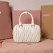 Miu Miu Arcadie Bag White 19x13x6cm - 2