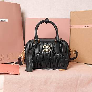 Miu Miu Arcadie Bag Black 19x13x6cm