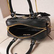 Miu Miu Arcadie Bag Black 19x13x6cm - 5
