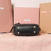 Miu Miu Arcadie Bag Black 19x13x6cm - 3