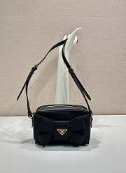 Prada Re-Nylon Mini Shoulder Bag Black 18x11x6cm - 1