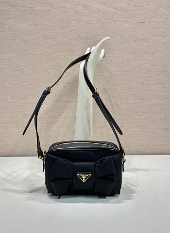 Prada Re-Nylon Mini Shoulder Bag Black 18x11x6cm
