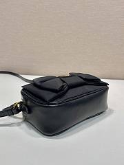 Prada Re-Nylon Mini Shoulder Bag Black 18x11x6cm - 5
