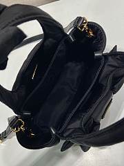 Prada Padded Re-Nylon Mini Bag Black 18x15.5x10cm - 3