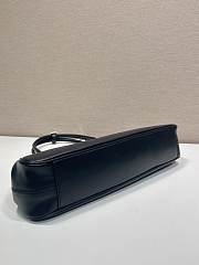 Prada Medium Leather Tote Bag Black 38x21x8cm - 6