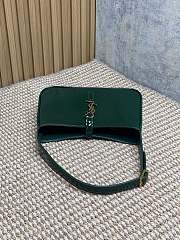 YSL Le 5 A 7 Bag Green Patent 23x16x6.5cm - 4