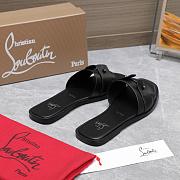 Christian Louboutin Chambelimule Mules Black - 2