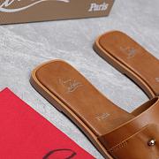 Christian Louboutin Chambelimule Mules Brown - 2