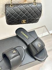 Chanel Black Slides 25 - 4