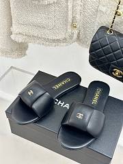 Chanel Black Slides 25 - 2