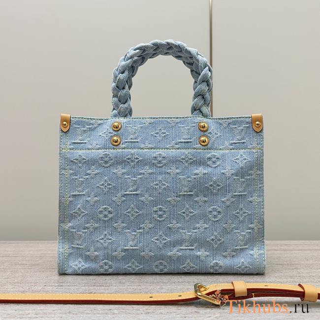 Louis Vuitton LV Let Go PM Sky Blue Denim 28 x 23 x 10.5 cm - 1