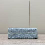Louis Vuitton LV Let Go PM Sky Blue Denim 28 x 23 x 10.5 cm - 6