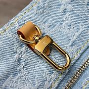 Louis Vuitton LV Let Go PM Sky Blue Denim 28 x 23 x 10.5 cm - 2