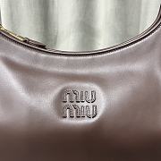 Miu Miu Wander Leather Brown Bag 20x17x6cm - 2