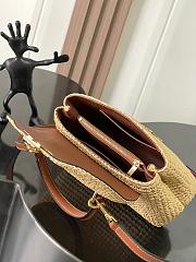 Celine Teen Nino Bag Raffia Calfskin 20.5x13x8cm - 3